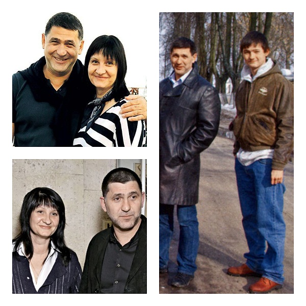 Сергей Пускепалис с женой и сыном фото